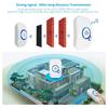 Wireless Waterproof Doorbell Doorbell Waterproof Wireless Chime Home Doorbell Intelligent 32 Songs Smart Doorbell Alarm With Battery