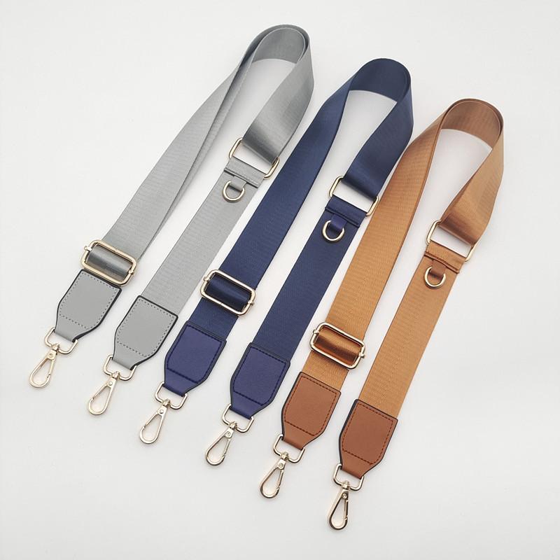 New Solid Color Nylon Bag Accessories D-type Buckle Hanging Small Bag Style Crossbody Strap Adjustable Backpack Shoulder Strap