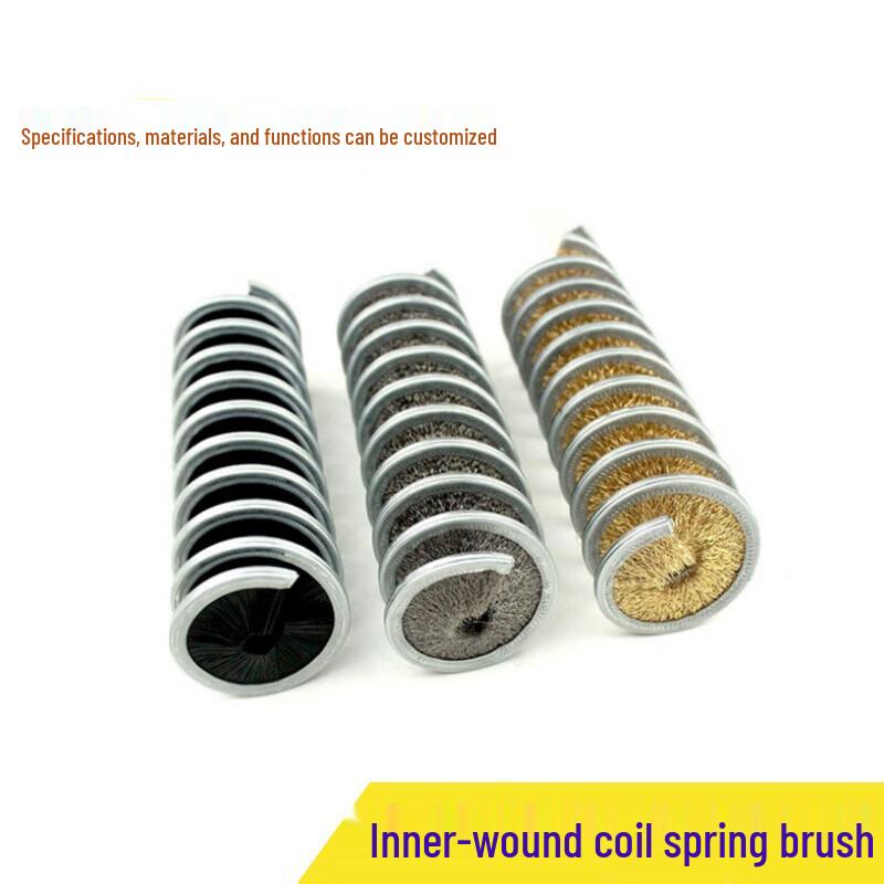 Spiral Stainless Steel Wire Spring Cleaning Brush