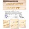 Bobisty 6Pairs Earrings for Women 14K Gold Plated Stud Hoop Stacks Earrings Set 316L Surgical Steel Earring Piercing Jewellery