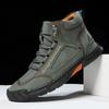 Men Women Martin Boots Autumn Winter Casual Ankle Boots Non‑Slip Wear‑Resistant Lace‑Up Shoes Outdoor Daily Footwear