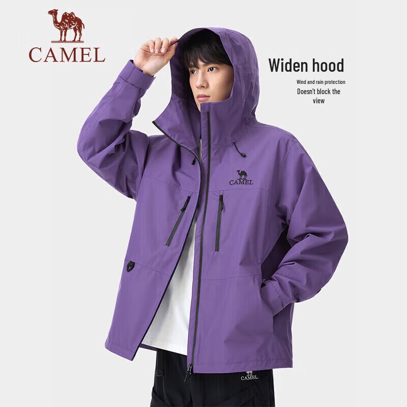 CAMEL Outdoor Hardshell Windproof Rainproof Jacket