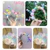 200 Pcs Pipe Cleaners Craft DIY Pipe Cleaner Flower Making Kit Colored Chenille Stems Bulk with Floral Wires Gardening Tape for Art Craft Supplies