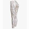 Tight Elastic Bronzing Yoga Pants Fashion Wind Cross-Border Snake Pattern Peach Hip Fitness Pants High Waist Slimming Sports Pants