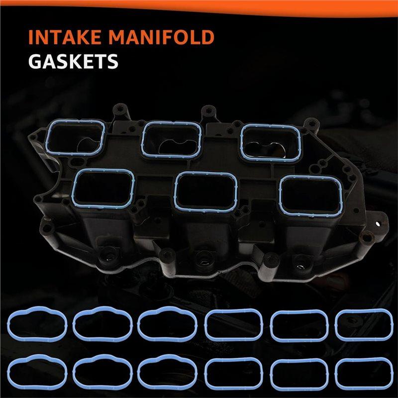 Durable-For Jeep Dodge 200 300 Wrangler Compatible 5184596AE VS50805R 3.6L Valve Cover Intake Manifold Gasket Set Repla