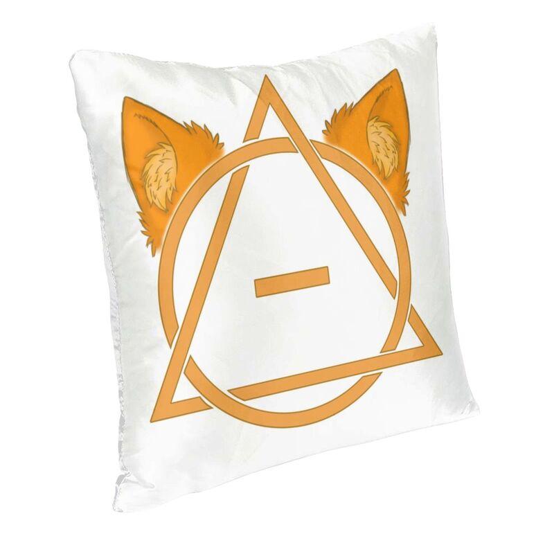Personalized Fox Therian Theta Delta Square Throw Pillow Cover Home Decor 3D Two Side Printed Cushion Cover for Living Room