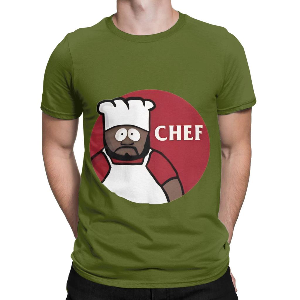 Chef Southpark Funny 100 Cotton TShirt southpark Tees Tops For Unisex