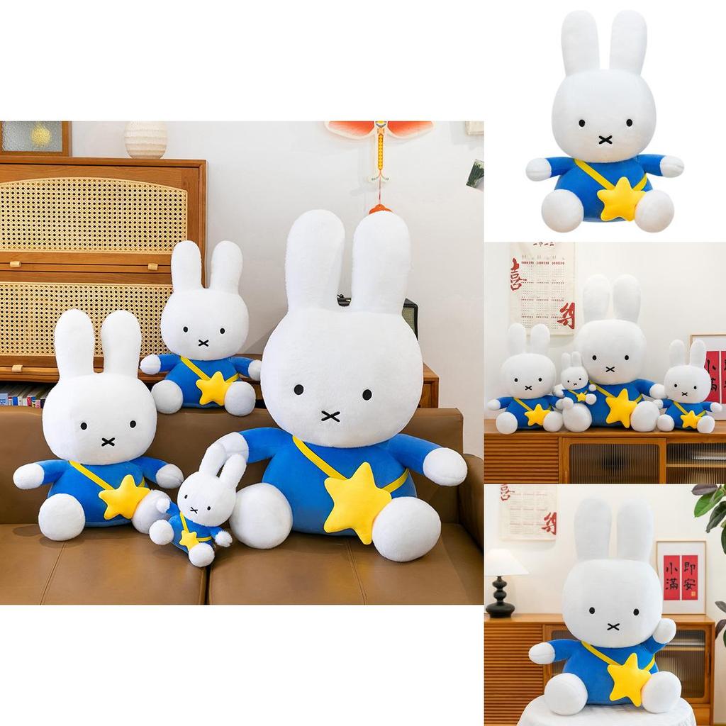 Peluche Suave de Conejito Miffy para Cumpleaños y Accesorios de Habitación Acogedora