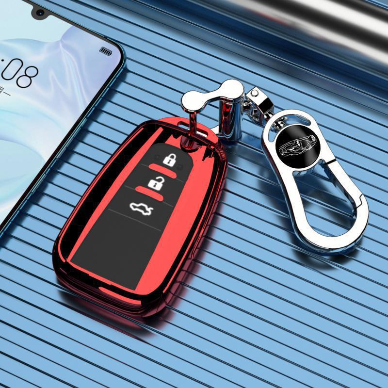 19-24 Toyota Corolla Key Case: Luxury Sport Protective Shell with Elite Dual Engine Design