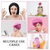 Hot Large Shower Caps Waterproof Large Size Bath Caps Reusable Hair Bonnets for Women Long Hair