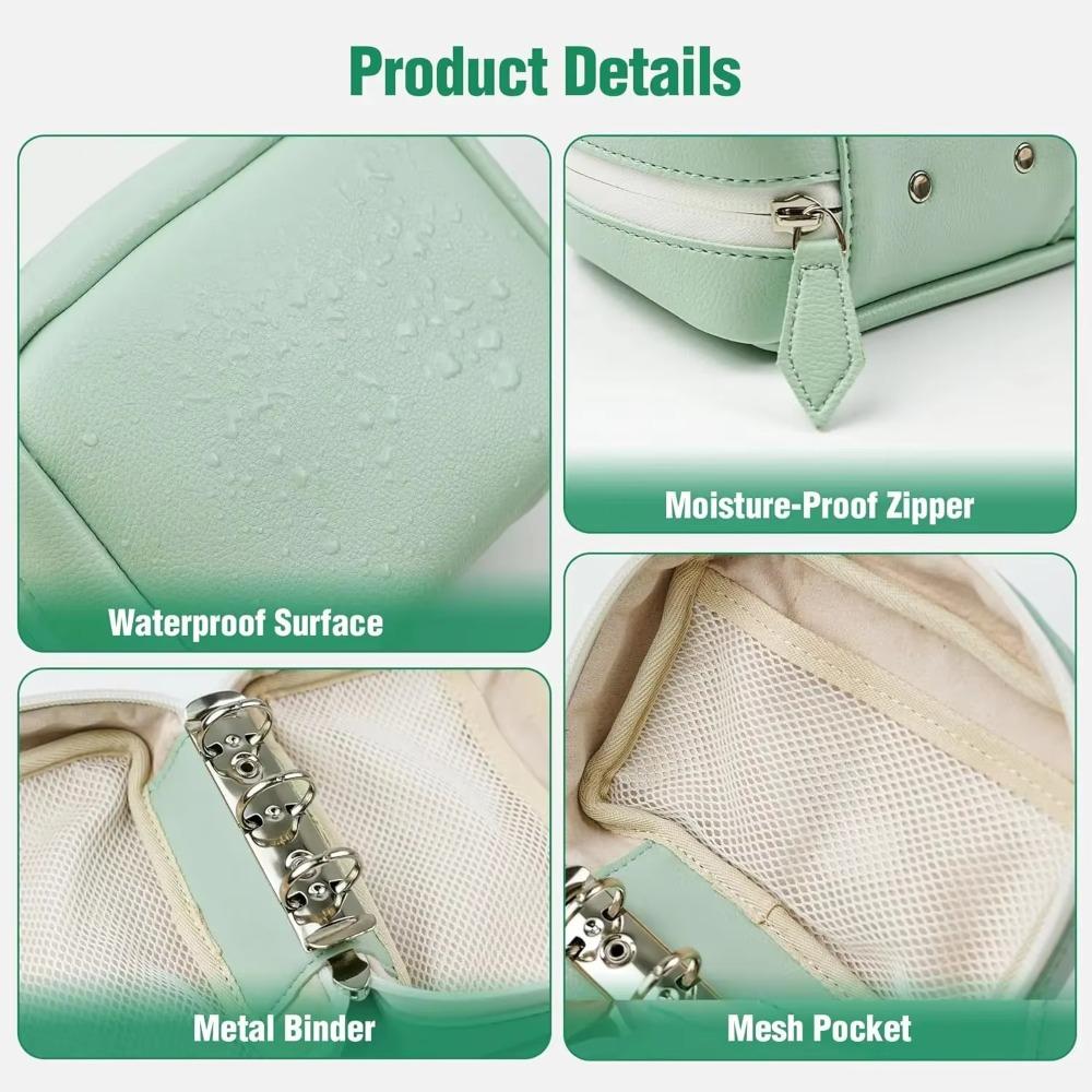 7/14pcs Portable 7-Day Pill Organizer Leakproof Weekly Pill Storage Bag Travel Use