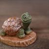 Yixing Zisha Turtle Tea Pet & Incense Holder Ornament