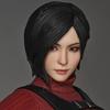 Resident Evil Ада Вонг Масштаб 1/6 Аніме Рухома ПВХ Фігурка - Червона Сукня Вер. 25 см/9,84 дюйма Колекційна статуетка Модель Іграшка Подарунки