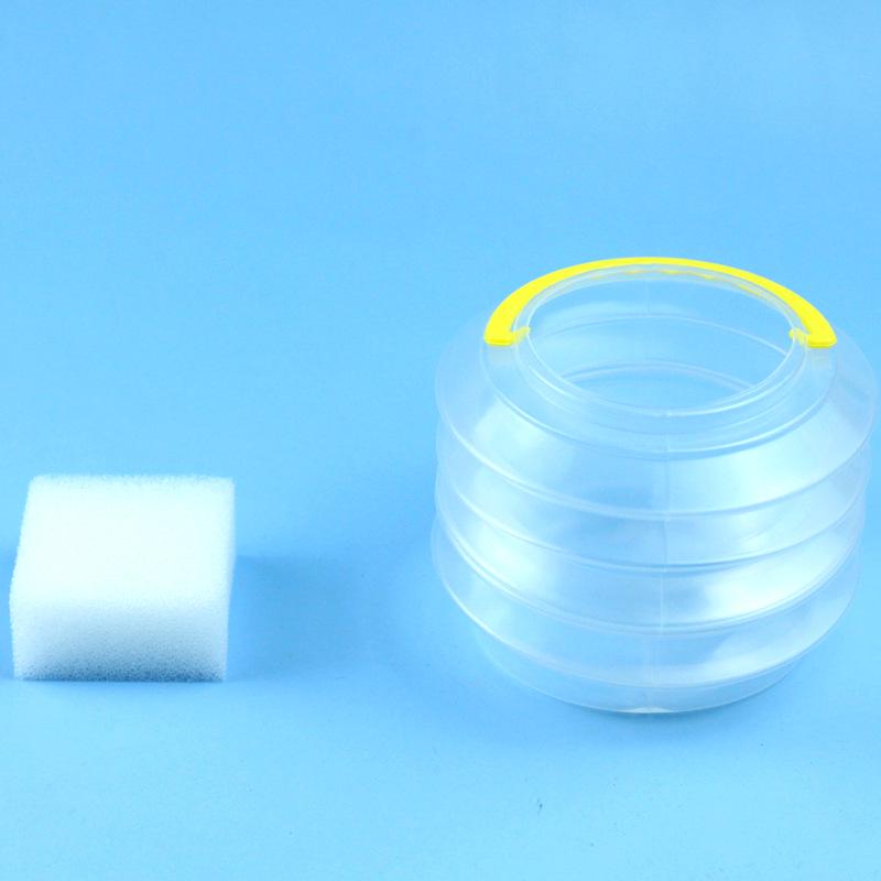 

Portable Transparent Folding Brush Washing Bucket for Acrylic and Oil Painting Supplies