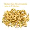 2 Set Alphabet Pendant A-Z Letter Charm for Jewelry Making and DIY Crafting