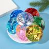 Extra Grote Duik Edelsteen Zwembad Speelgoed, 60 MM Extra Grote Acryl Diamant Kleurrijke Piraten Schat Duik Edelstenen voor Zomer Zwemfeest Bedankjes, 5 Stuks Willekeurig Co