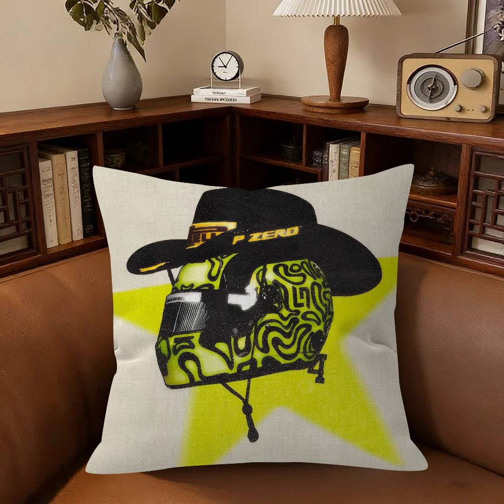 Racing Driver Pillow Cover for Bedroom LLandos Room and Living Room Sofa Decorative NNorris Cushion Cover