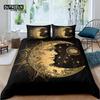 Home Living Luxury 3D Sun and Moon Bedding Set Duvet Cover Set Pillowcase Kids Bedding Set Queen and King EU/US/AU/UK Size