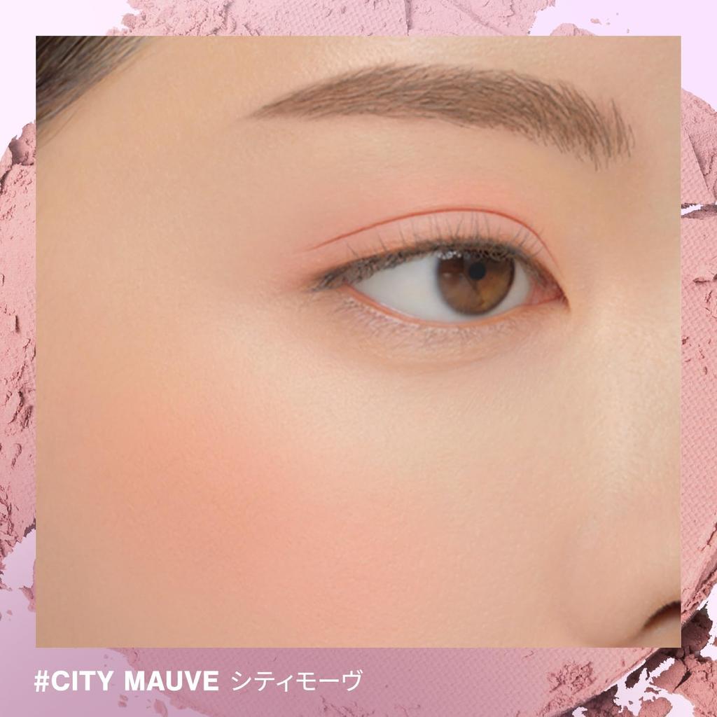 3CE Fard à Joues Visage City Mauve Poudre Joues Cosmétiques Coréens