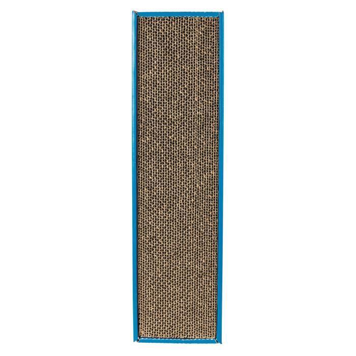 Plaque griffoir - TRIXIE - Scratchy - Bleu - 48x5x13cm - Pour chat