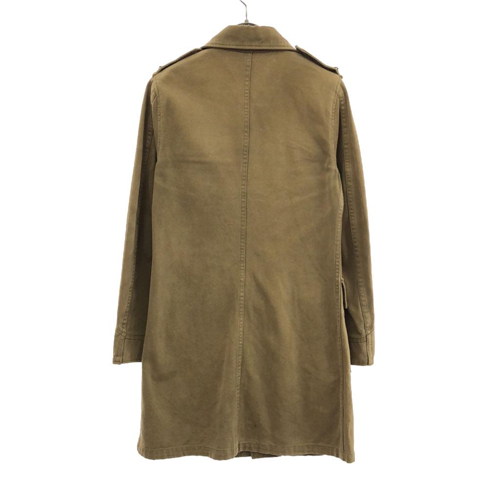 green made in Japan coat 1 Brown With epaulettes Women Used