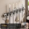 ZNMW Wall-Mounted Mop and Broom Holder