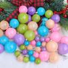Yousheng Christmas Ball Ornaments Colored Xmas Tree Hanging Balls Shatterproof Plastic Baubles for Holiday Party Decoration
