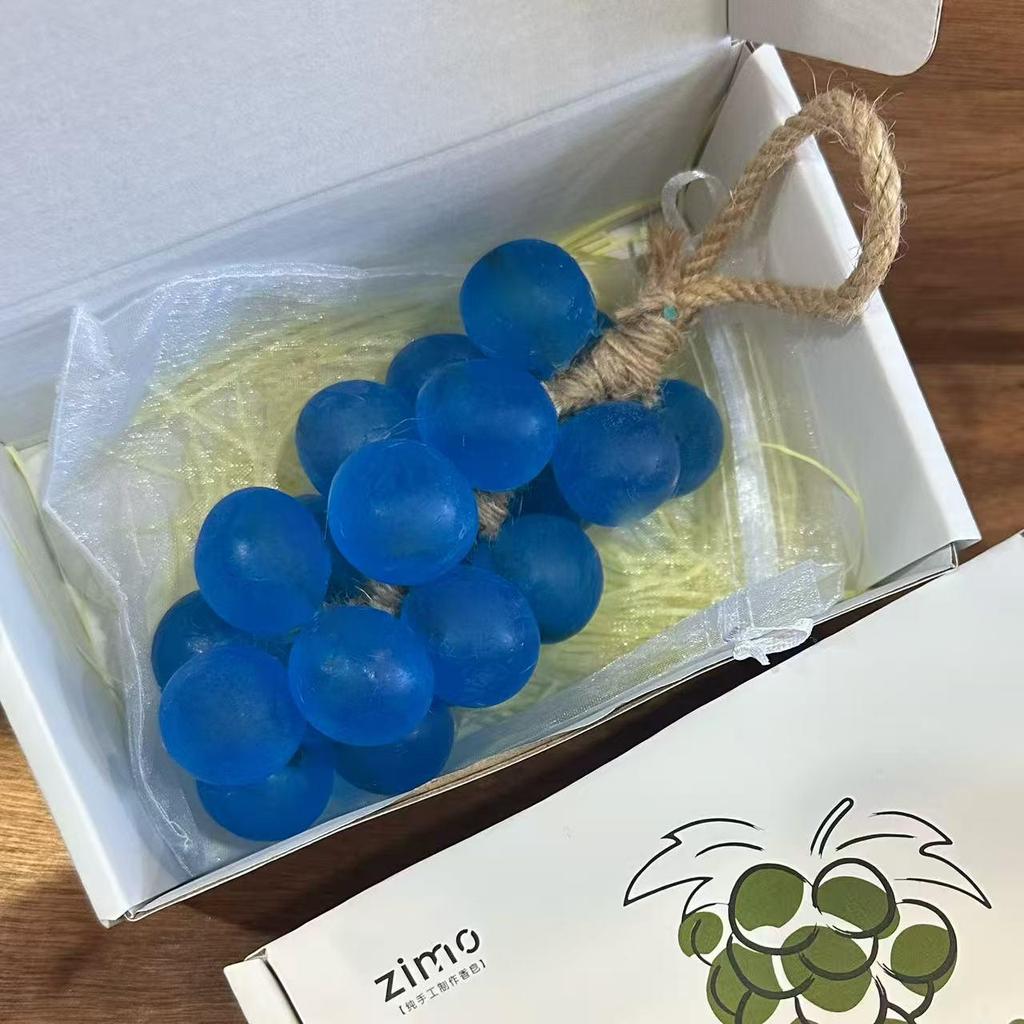 Kristall-Traubenseife: Handgefertigter Weintrauben-Souvenir & Händewasch-Geschenk