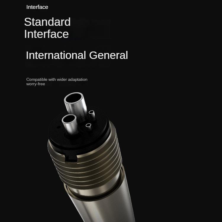 Dental High Speed Handstück Zahnarzt Tipps 4 Loch Push Button High Rotation Dental Handstück