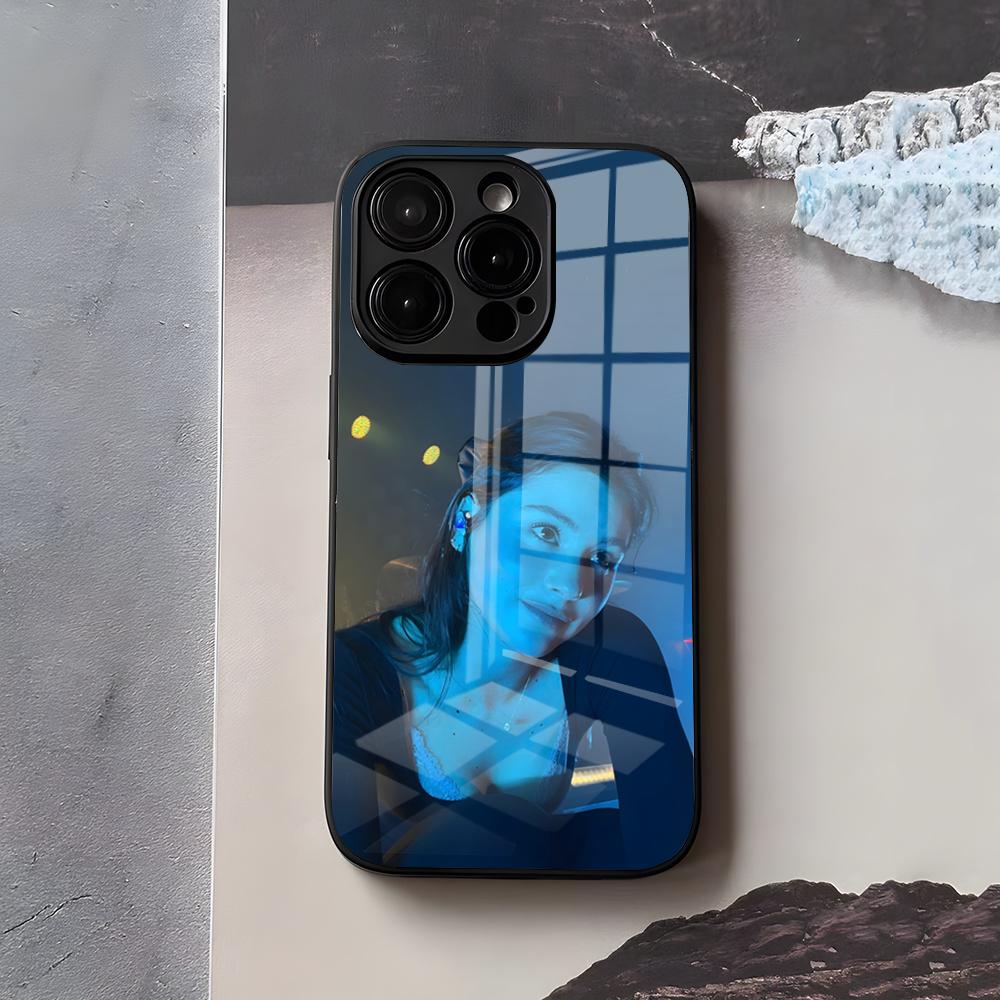 Singer G-Gracie Abrams Phone Case For IPhone 17 Air 16 E Pro Max 15 14 13 Mini 12 Pro 11 Max Plus Black Glass Cover