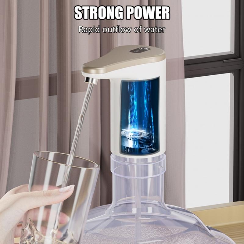 Water Pump Water Dispenser for Bottle USB Rechargeable Water Jugs Dispenser Portable Automatic Water Pump for Home