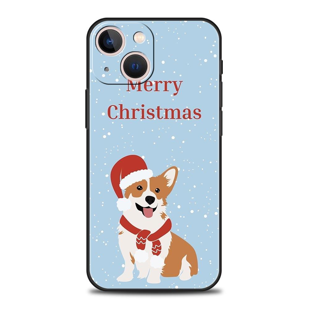 Cute Corgi Dog Phone Case Cover for iPhone 17 16 15 14 13 12 Pro Max 11 Pro Max 17 AIR Plus Shockproof Soft TPU Shell Fundas Bag