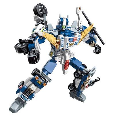 Pi 6 Comprehensive Polly Warrior Robot Transformers Kompatibilní blok, smíšené barvy