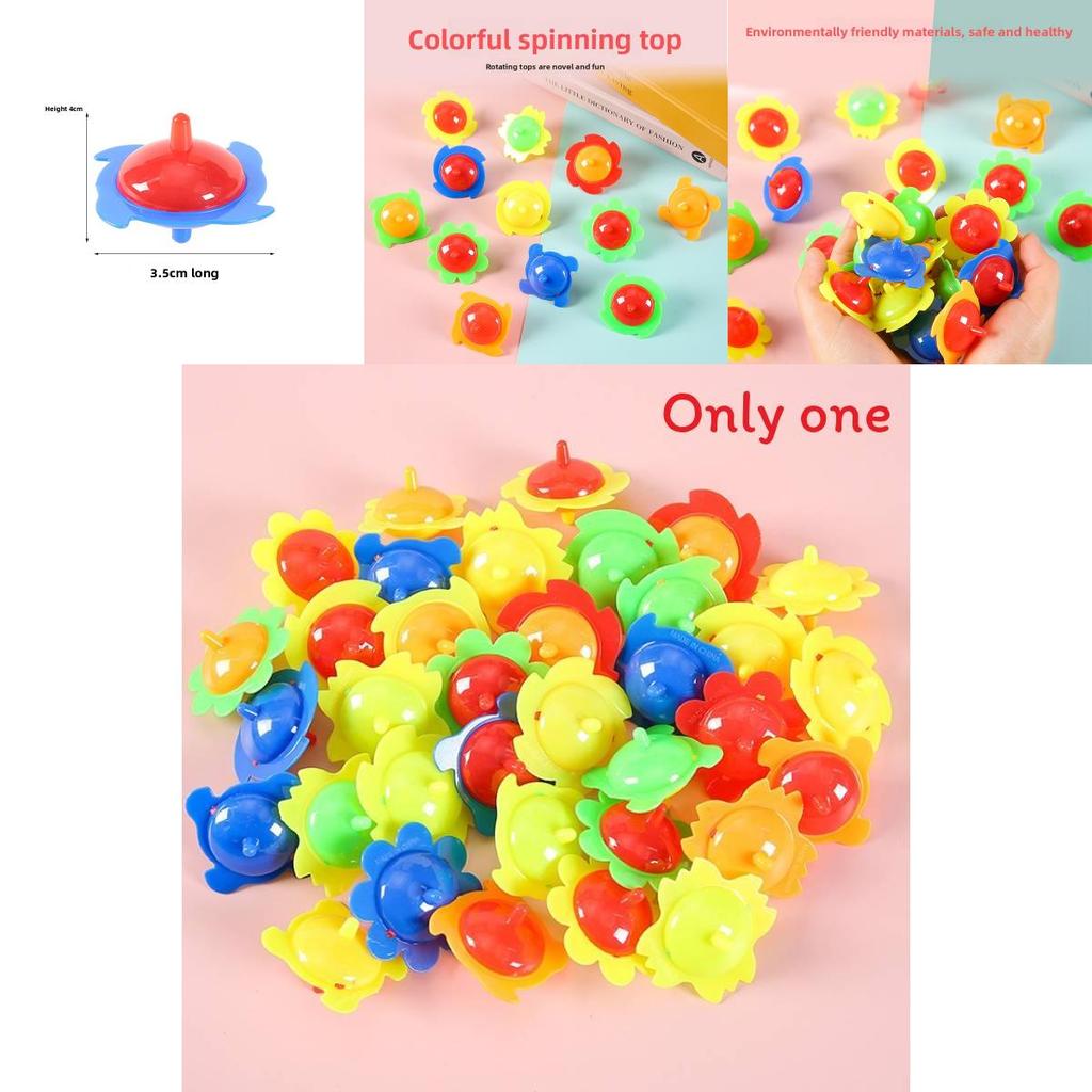 Traditional Plastic Spinning Top Toy For Kids And Educational Play
