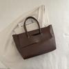 Women Vintage Crocodile Pattern Large Capacity Casual Commuter Shoulder Tote Bag