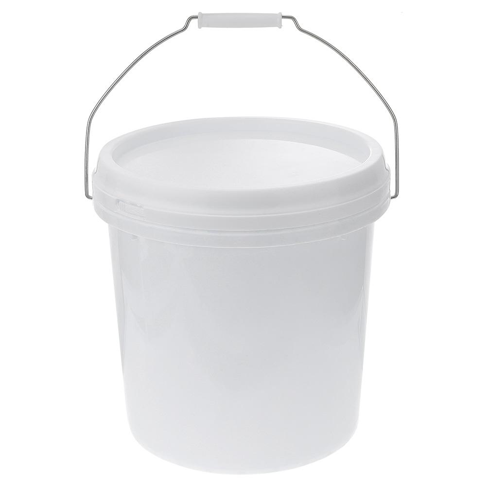 Plastic Pail Paint Pail Container Plastic Bucket All Purpose Pail with Handle and Lid 15 Gallon