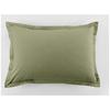 Taie d'oreiller (lot de 2) - EDEN - Passion - 50 x 70 cm - Coton 100% 57 fils - Uni vert