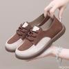 2025 New Women's Shoes Color Blocking Versatile Casual Breathable Women's Shoes Soft Sole Wear-resistant Anti Slip Single Shoe