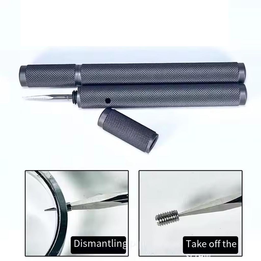 Complete Watch Maintenance Repair Tool Set For Removing Stuck Screws And Stem With Comfortable Grip