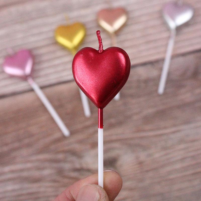 Birthday Candles, Five-pointed Star Rich Golden Candles, Small Love Candles, Independent Birthday Cake Candles