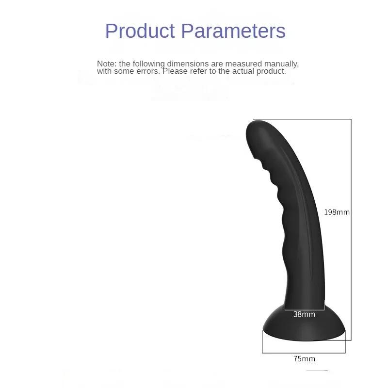 3 Misure Massaggio Prostatico Plug Anale Giocattoli Sessuali per Uomo Butt Plug Uomo Ventosa Dildo Giocattoli Anali per Donna Adulti Gay