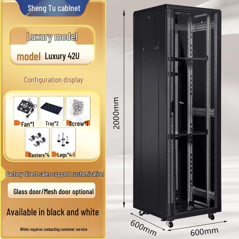 Wall-Mounted Network Rack: 6U/4U/12U Small Cabinet for Monitor Equipment and Switches