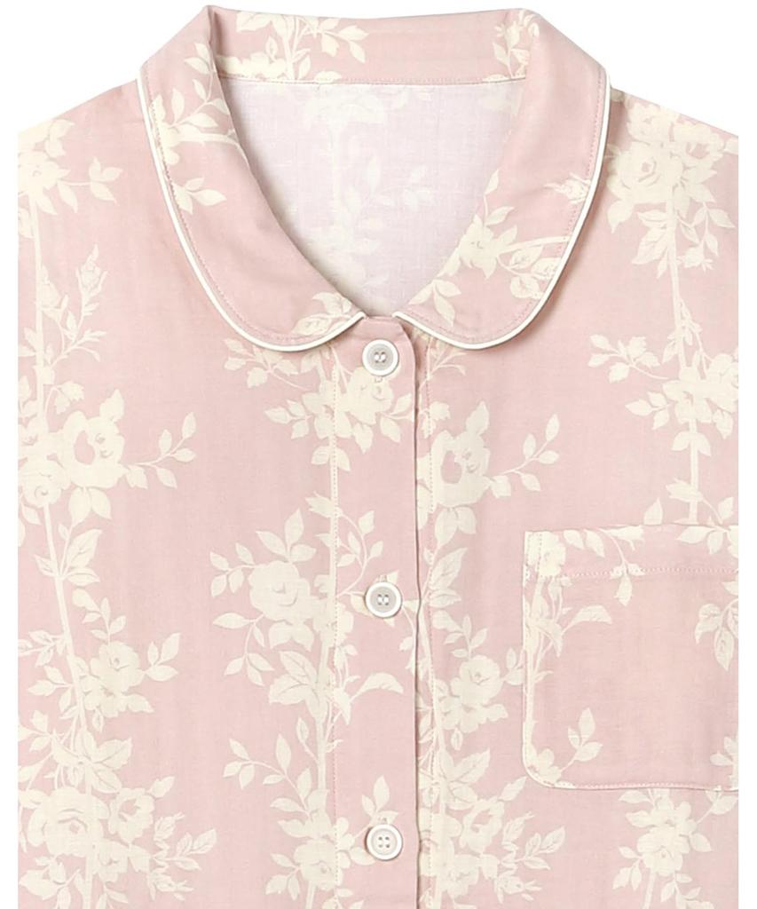 long long cotton EP7041 PI [Wing/Wacoal] Pajamas, sleeves, pants, 100% (main body) Women's