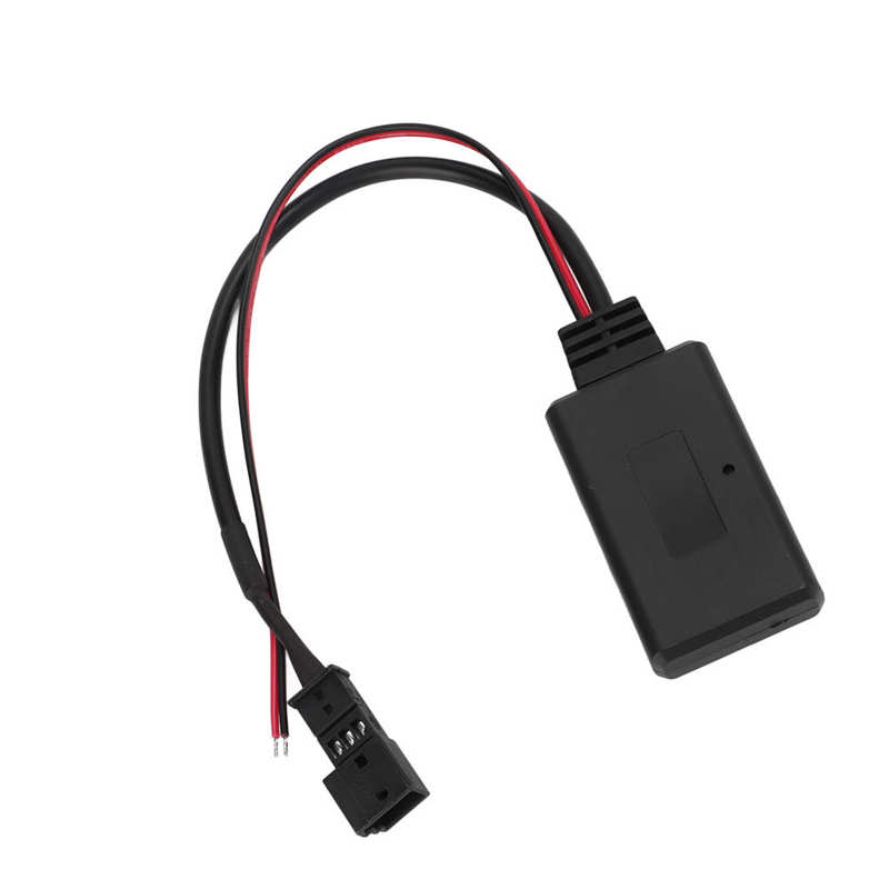 Bluetooth 5.0 AUX wejście Moduł ABS Czarny Adapter Bluetooth do Samochodu dla