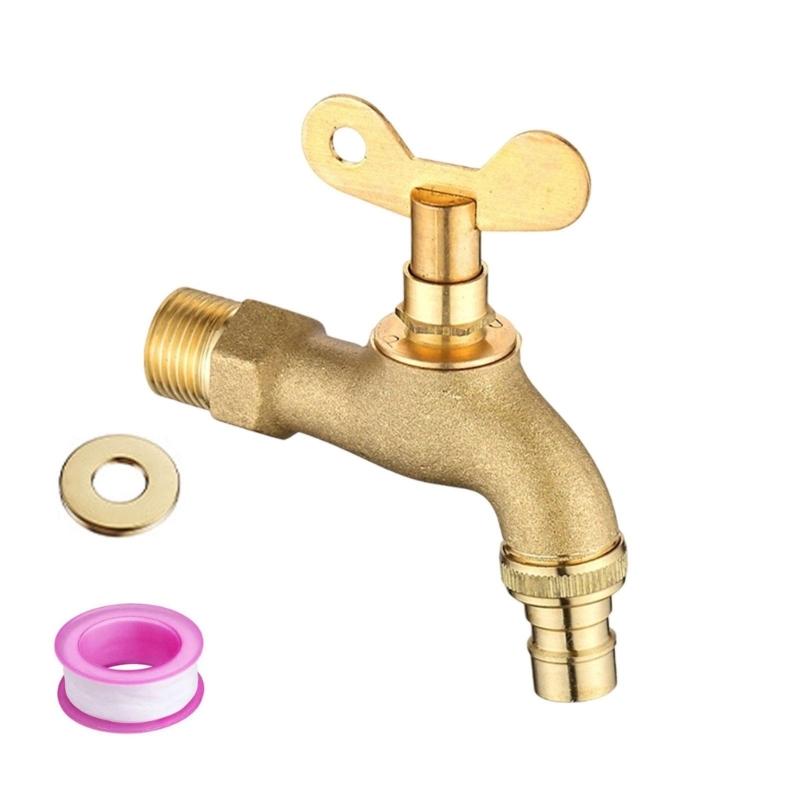 Heavy Gauges Lockable Ice Proof Water Spouts Outdoor Not -theft Sink Faucet for Residential Public Space Gardening