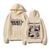 Felpa Sabrina Carpenter Short N Sweet Unisex Streetwear Casual Estetica Harajuku Felpe con Cappuccio per Uomo