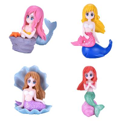 Mermaid Cake Decor Mermaid Party Little Mermaid Birthday 1st Party Decor Ocean Animals Shark Shell Girl Princess DIY Cake Topper