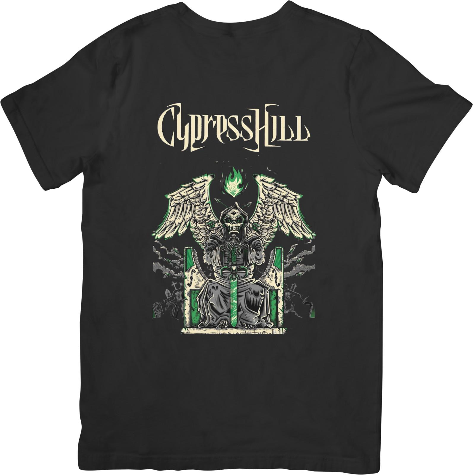 

Cypress Hill 2Heavy Metal Music Fit for Men Women Quality Cotton T-Shirt Black XXXL
