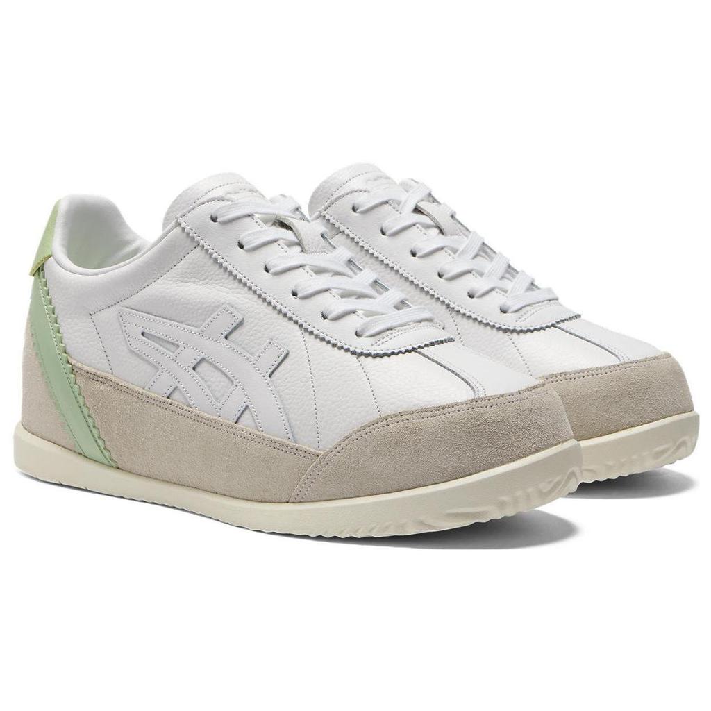 Onitsuka Tiger Unisex Mollety White Green Fig 1183C101-100