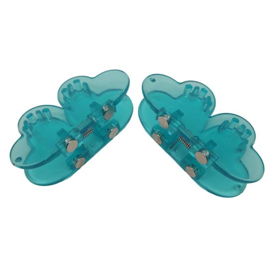 Magnetic Hair Claw Four Leaf Clover Shape Hair Clip No Slip Strong Hold Hair Claw Voluminous Style Hair Accessory